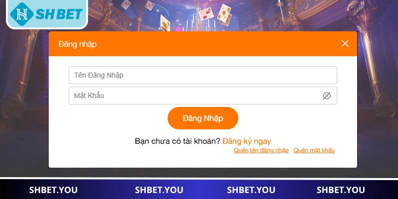 đăng nhập shbet